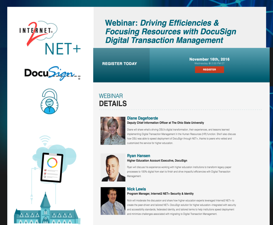 NET+ DocuSign Webinar