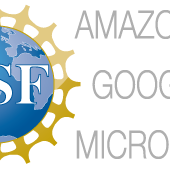 NSF, Amazon, Google, Microsoft graphic