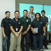 University of Guam GOREX Network team