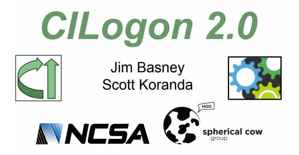 CILogon 2.0 slide